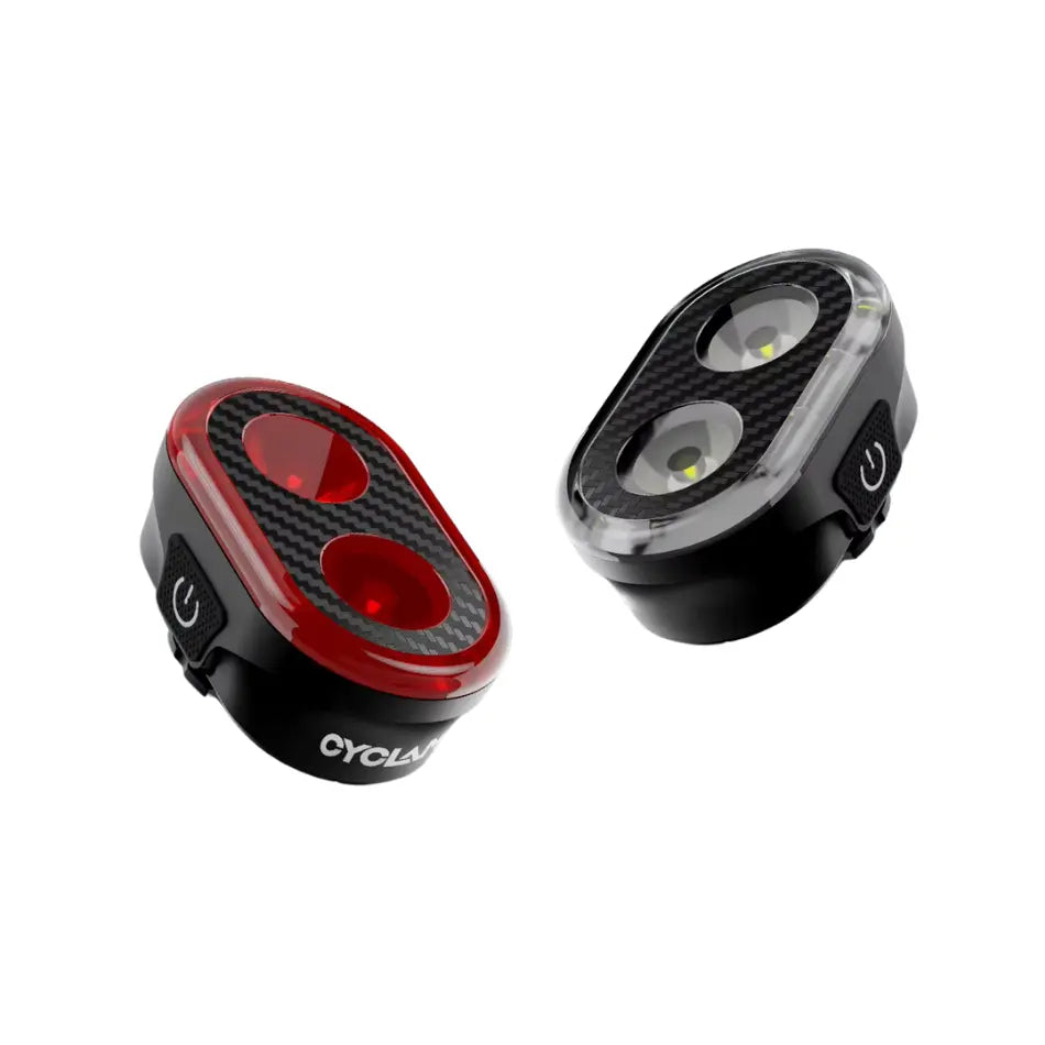Fiets verlichtingsset met slimme remdetectie - 200 Lumen CY-300T Aprizz - Outdoor premium producten