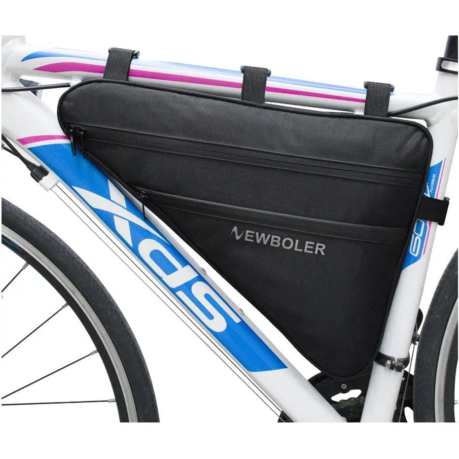 Waterdichte driehoek fietsframe tas - 3,5L capaciteit Aprizz
