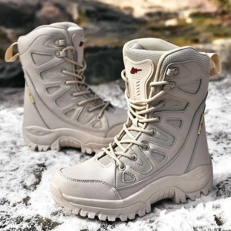 AirTrek - Ademende leren wandel winter boots Unisex - 3 kleuren Aprizz