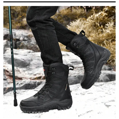 AirTrek - Ademende leren wandel winter boots Unisex - 3 kleuren Aprizz