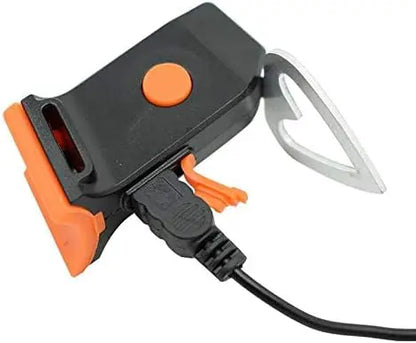 CyclingHeart USB-fietsachterlicht hartvormig - driehoek of cirkel COB fiets achterlicht Aprizz - Outdoor premium producten