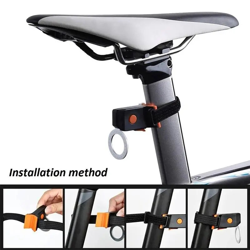 CyclingHeart USB-fietsachterlicht hartvormig - driehoek of cirkel COB fiets achterlicht Aprizz - Outdoor premium producten