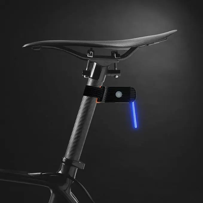 GlowTube bicycle rear light with drop function - different colors and shapes Aprizz