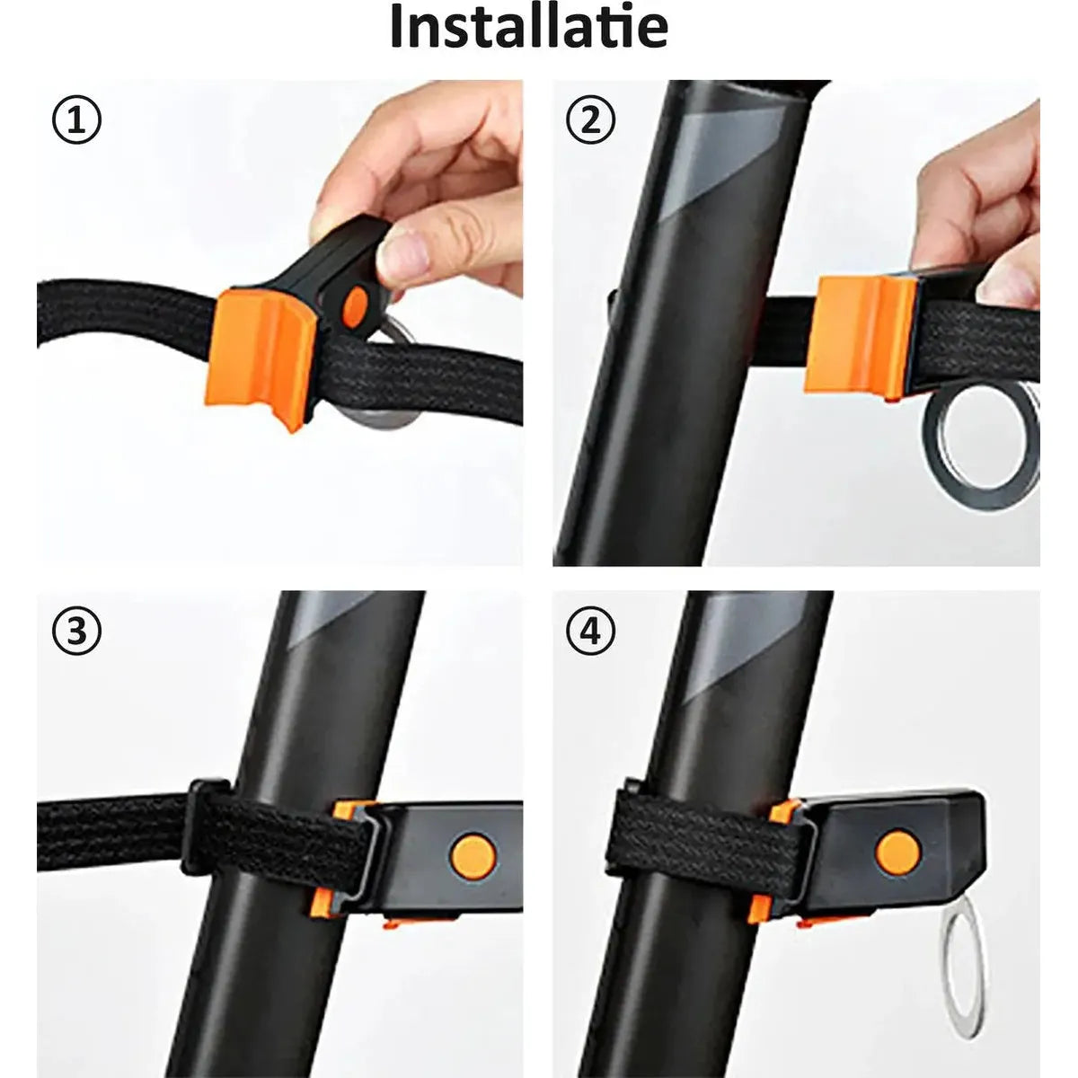 GlowTube Bicycle Tail Light with Drop Function - Different Colors and Shapes Aprizz