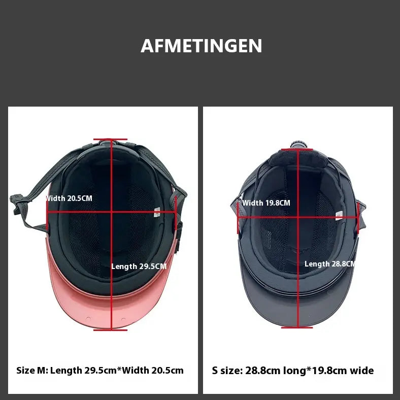 HorsePro ruiterhelm voor kids - ultra licht, comfortabel en veilig Aprizz