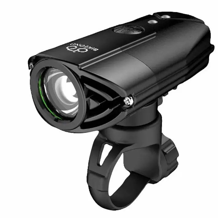 Krachtige usb-oplaadbare fiets koplamp met 320 lumen Aprizz - Outdoor premium producten