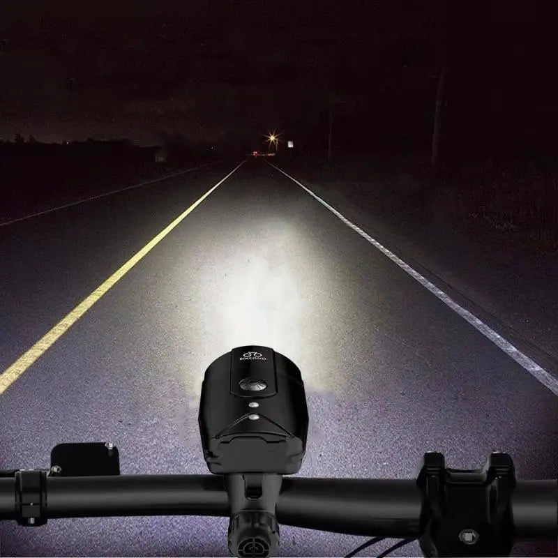 Krachtige usb-oplaadbare fiets koplamp met 320 lumen Aprizz - Outdoor premium producten