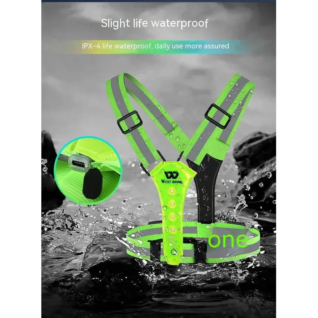 Pack of 8 Elastic Reflector Bands, Reflective Bands, Strong Reflective Stripes, Reflective Bands for Outdoor, Jogging, Cycling (Green & Black Pack of 8 Elastic Reflector Bands, Reflective Bands, Strong Reflective Stripes, Reflective Bands for Outdoor, Jogging, Cycling (Green & Black