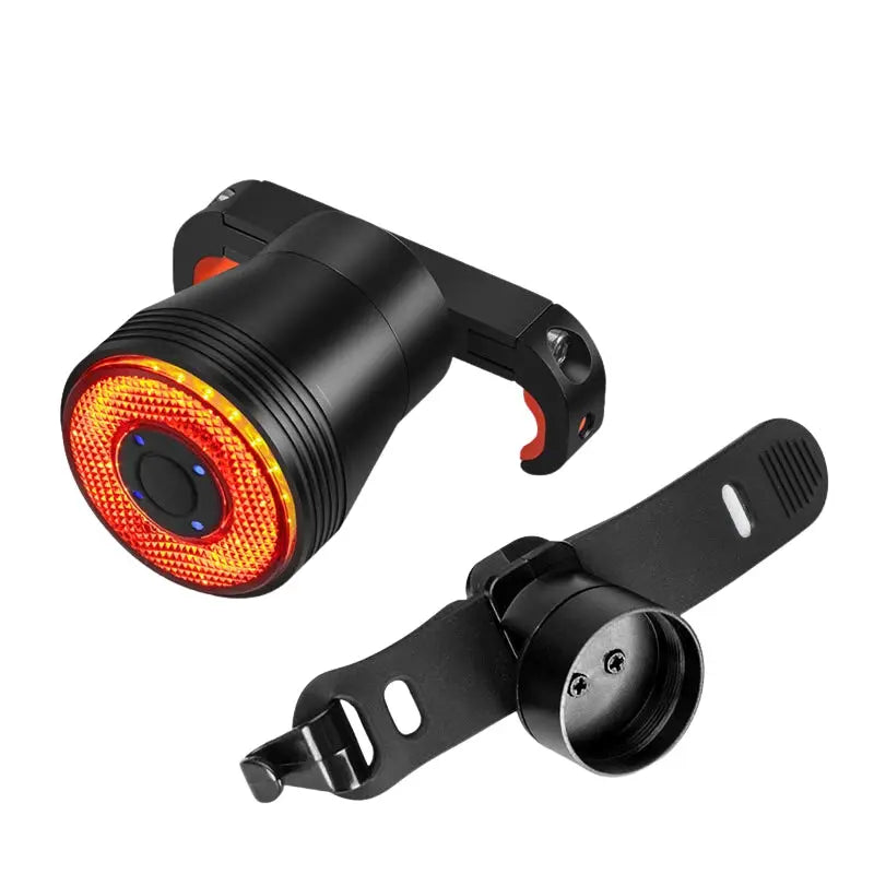 Slimme Remsensor LED Fietsachterlicht - USB Oplaadbaar, IPX6 Waterdicht met 4 Lichtmodi Aprizz