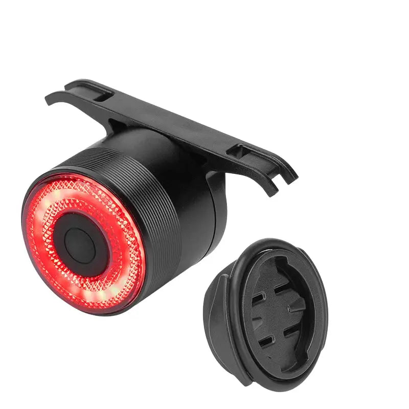 Slimme Remsensor LED Fietsachterlicht - USB Oplaadbaar, IPX6 Waterdicht met 4 Lichtmodi Aprizz