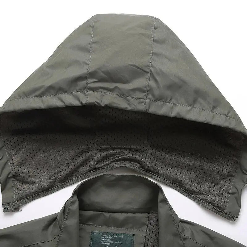 StormGuard - Waterdichte windbreaker met verstelbare capuchon - Verschillende kleuren Aprizz