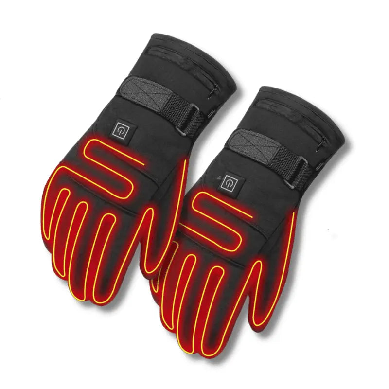 ThermoCharge - IR verwarmde outdoor handschoenen met touchscreen compatibiliteit Aprizz